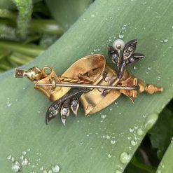 Bijouterie, Joaillerie | Matthew Holder Broche En Or Commemorant Le Jubile De La Reine Victoria, Fin Du 19E Siecle