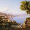 Louis-Philippe | Galerie de Frise La Baie De Naples Et Le Vesuve, Attribue A Carl-Wilhelm Gotzloff