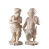 Collections | Finch and Co Paire De Nains Sculptes Napolitains, Italie Xviiie Siecle