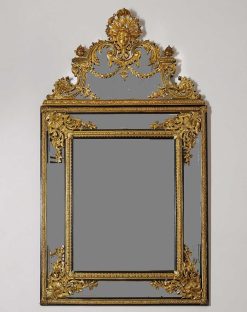 Miroirs, Trumeaux | Richard Redding Antiques Miroir En Bronze Dore De Style Louis Xvi