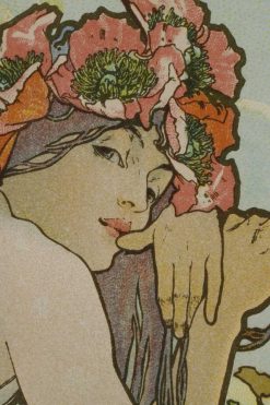 Gravures Anciennes | Galerie Tourbillon Les Saisons - Alphonse Mucha (1860-1939)