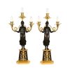 Directoire | Limburg Antiquairs Paire De Grands Candelabres D'Epoque Directoire