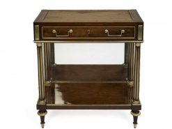 Louis Xvi | Christophe Havas Console En Acajou A Fond De Glace Epoque Louis Xvi