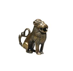 Moyen Age | Emmanuel Soubielle Works of Art Petit Lion En Bronze Ou Etain, Xve Siecle