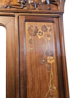 Art Nouveau | Antiquités Art Nouveau Camille Gauthier - Ensemble De Chambre A Coucher Art Nouveau 