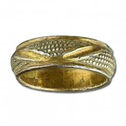 Xvie Siecle Et Avant | Matthew Holder Bague Medievale En Argent Dore, 15E/16E Siecle