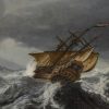 Nouveautes | Galerie Barnabé Hendrick Staets (1600/1626 - 1659/1679) - Navires Hollandais Par Mer Agitee