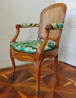 Louis Xv | GSLR Antiques Paire De Fauteuils Cannes Louis Xv - Estampille Sulpice Brizard