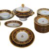 Ceramiques, Porcelaines | Antiquités Biau Bleu De Four Haviland Imperator, Service Complet En Porcelaine De Limoges