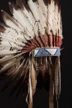 Collections | Finch and Co Coiffe De Guerre En Plumes D'Aigle Des Sioux Lakota Des Plaines D'Amerique Du Nord.