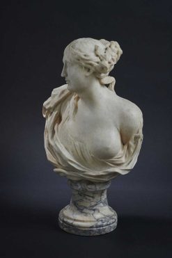 Louis Xiv | Galerie Sismann Buste De Femme En Marbre - Italie Seconde Moitie Du Xviie Siecle