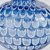 Nouveautes | BG Arts 1930 Rene Lalique - Vase Grenade Bleu Saphir