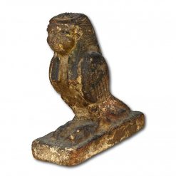 Archeologie | Matthew Holder Oiseau Ba En Bois Et Gesso, Egypte Antique Vers 304-30 Av. Jc, Periode Ptolemaique