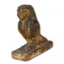 Archeologie | Matthew Holder Oiseau Ba En Bois Et Gesso, Egypte Antique Vers 304-30 Av. Jc, Periode Ptolemaique