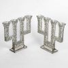 Art Deco | BG Arts 1924 Rene Lalique - Paire De Candelabres Sorbier