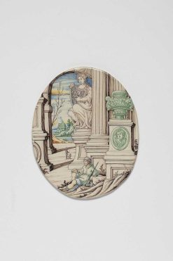 Xviiie Siecle | Subert Six Ambrogette (Plaques) En Faience, Antonio Africa Pavie (1693-1704)