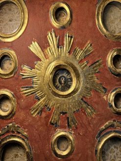 Art Sacre, Objets Religieux | Le jardin des Moines Reliquaire Canivet Aux 140 Reliques Dont Vetement Du Christ