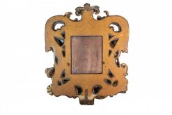 Miroirs, Trumeaux | Galleria Sinigaglia Miroir Baroque En Bois Dore, Rome 17E Siecle