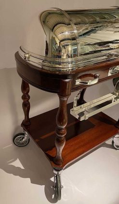 Xxe Siecle | Robin Kowalski Antiques Chariot A Cecouper Par Christofle Paris