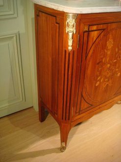 Transition | Antiquaires Balzeau & Brion Buffet Commode A Portes Epoque Transition Estampille De Denizot