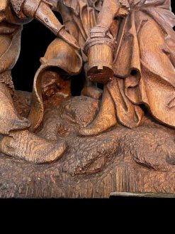 Moyen Age | Don Verboven - Exquisite Objects Relief En Chene Ca. 1510/1520, Anvers Ou Brabant?