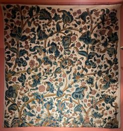 Tapisserie & Tapis | Galerie Gabrielle Laroche Broderie De Feuilles D'Aristoloches De La Renaissance