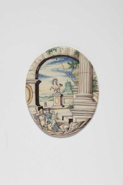 Xviiie Siecle | Subert Six Ambrogette (Plaques) En Faience, Antonio Africa Pavie (1693-1704)