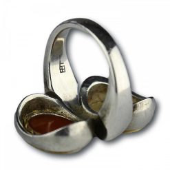 Bijouterie, Joaillerie | Matthew Holder Bague Contemporaine En Argent Et Or Avec Une Intaille Romaine D'Erotes En Lutte