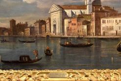 Louis Xvi | Antichità Castelbarco Giacomo Guardi (1764 - 1835), Vue De Venise Avec Le Canal De La Giudecca Et L'Eglise Des Gesuati