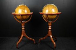 Objets De Curiosite | Galerie Gilles Linossier Paire De Globes, Debut Xixe