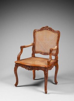 Louis Xv | Galerie Delvaille Importante Suite De Quatre Grands Fauteuils A La Reine