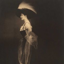 Gravures Anciennes | Bellechasse 29 galerie Elegante Au Chapeau, Photo Par Otto Wegener