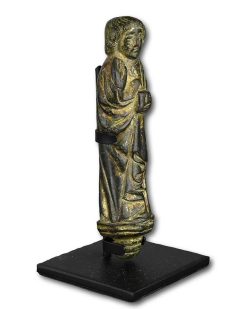 Art Sacre, Objets Religieux | Matthew Holder Figure En Bronze De Saint Jean L'Evangeliste, Xve Siecle