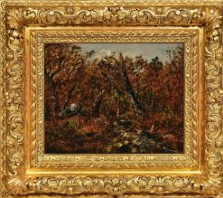 Nouveautes | Stéphane Renard Fine Art Soleil Couchant, Un Tableau Emblematique De Theodore Rousseau (1812-1867) Peint A Barbizon